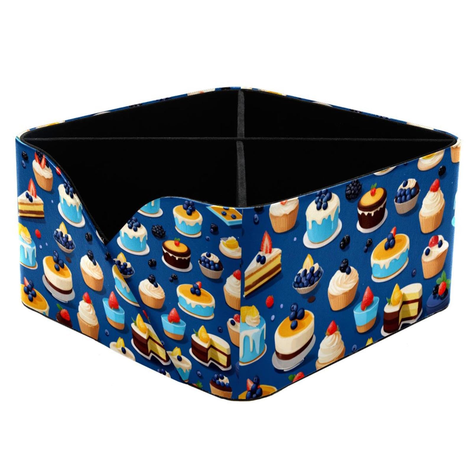 Porte-stylos rectangulaire bleu pour embellir votre coin télétravail ou le bureau des enfants