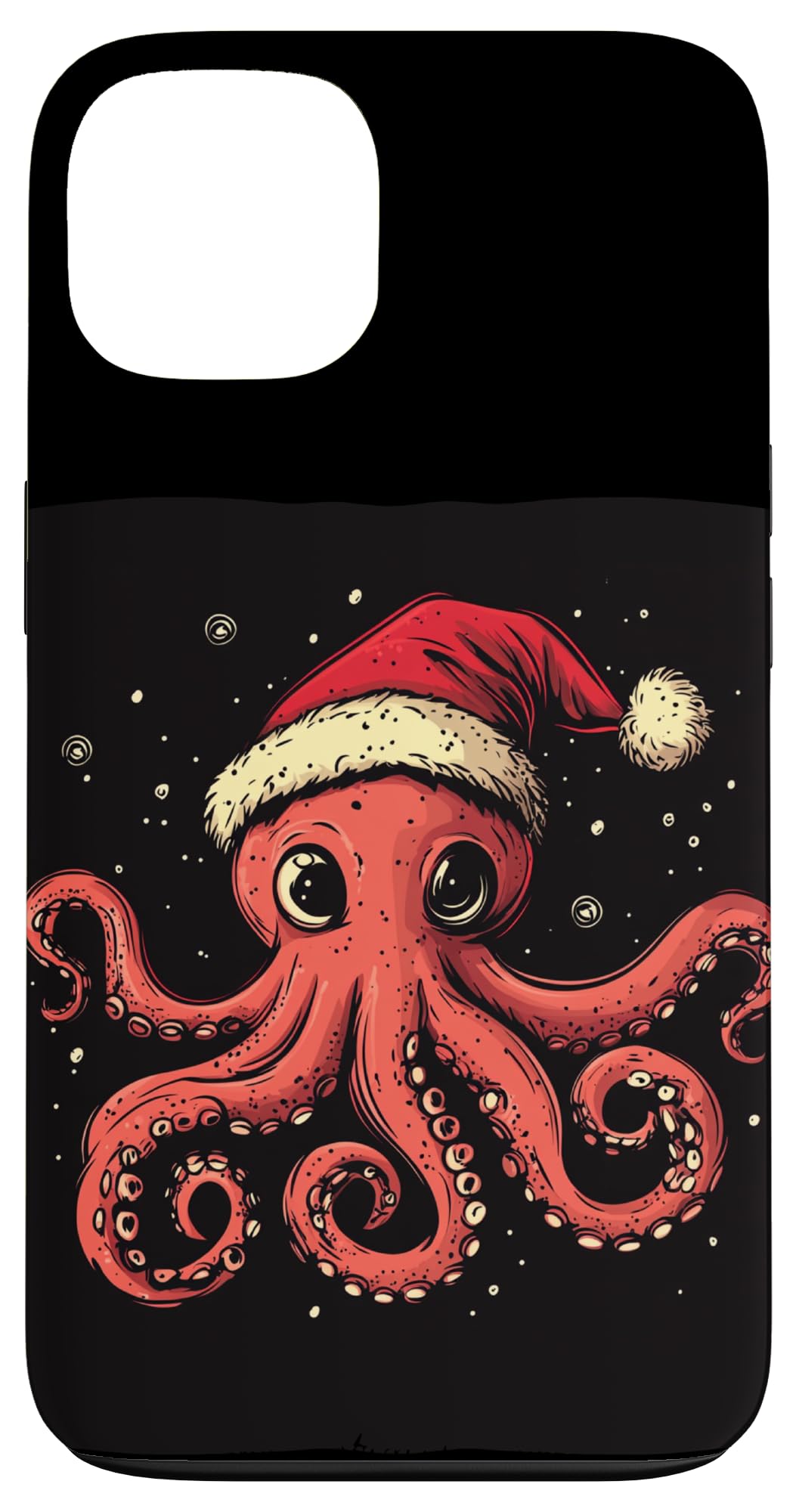 iPhone 13 Celebrate Christmas Joy with a Quirky Octopus Case