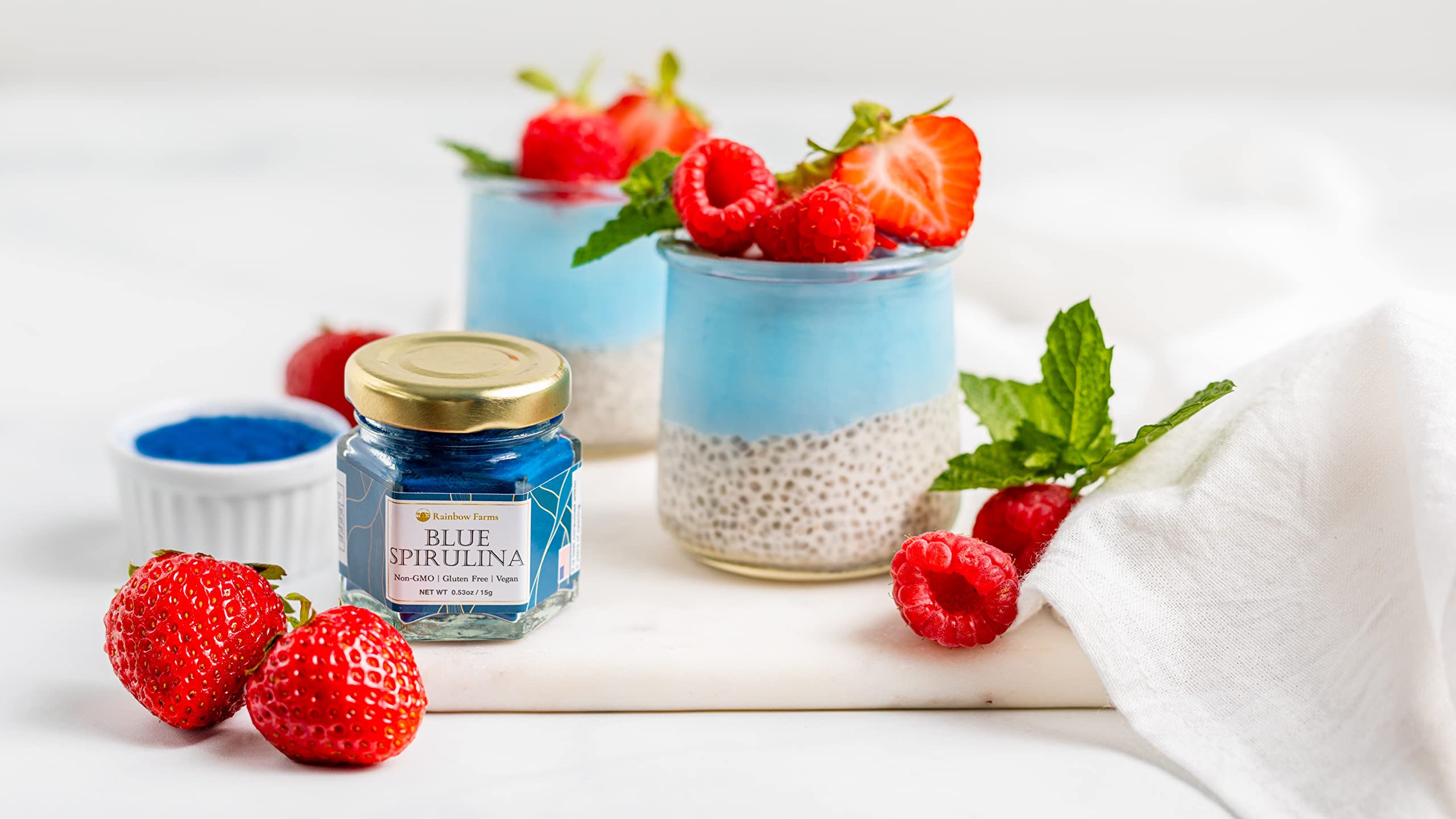 Amazon | ブルースピルリナ Blue Spirulina 無添加 無香料 無着色