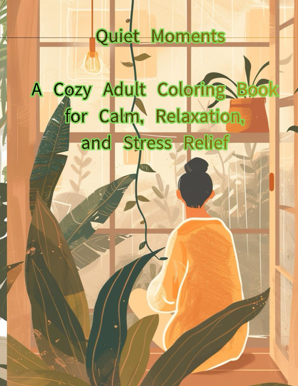 Quiet Moments: A Cozy Adult Coloring Book for Calm, Relaxation, and Stress Relief