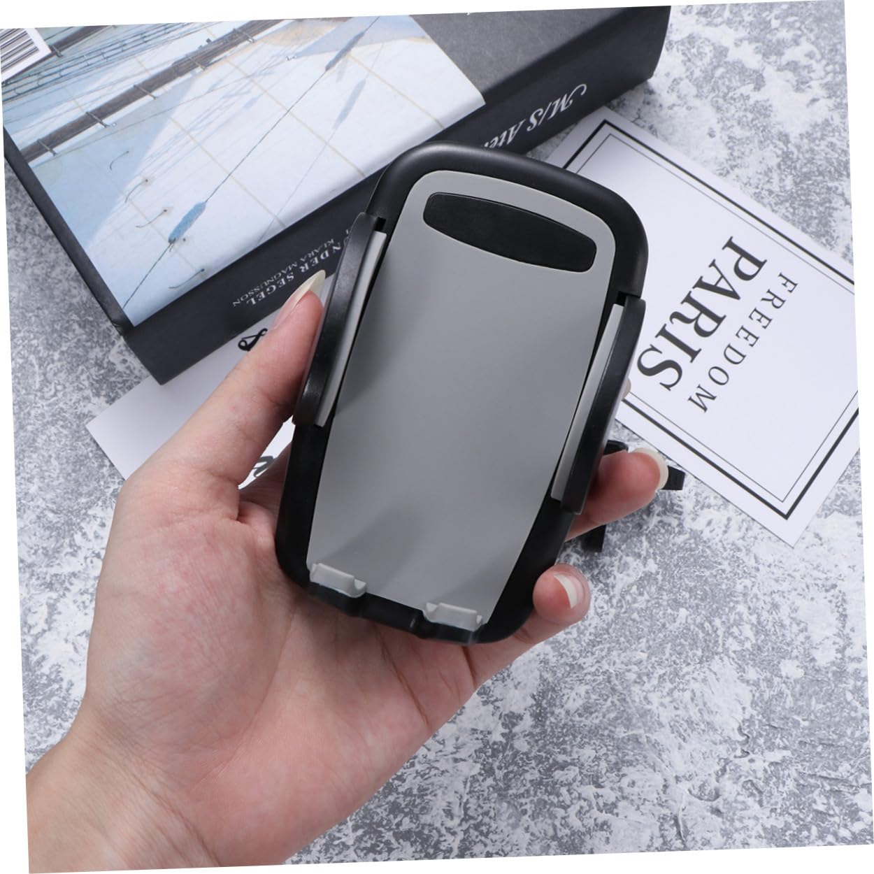 Gatuida Supporto Per Telefono Da 2 Pezzi Per Bocchette Dellaria Dellauto Supporto Universale Per Telefono Cellulare Caricabatterie E Compatibilità Con Larghezza 5-10 Cm