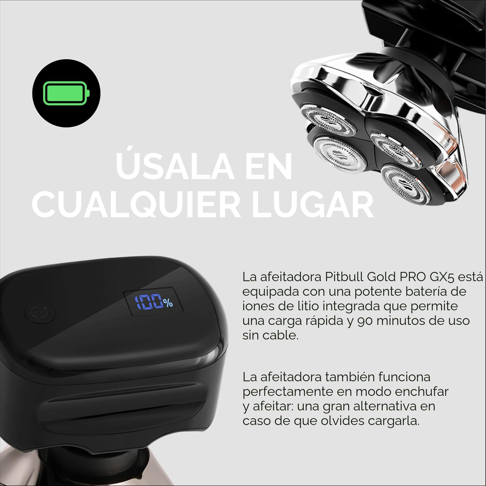 Amazon.com: Skull Shaver - Pitbull Gold PRO GX5 Maquinilla de