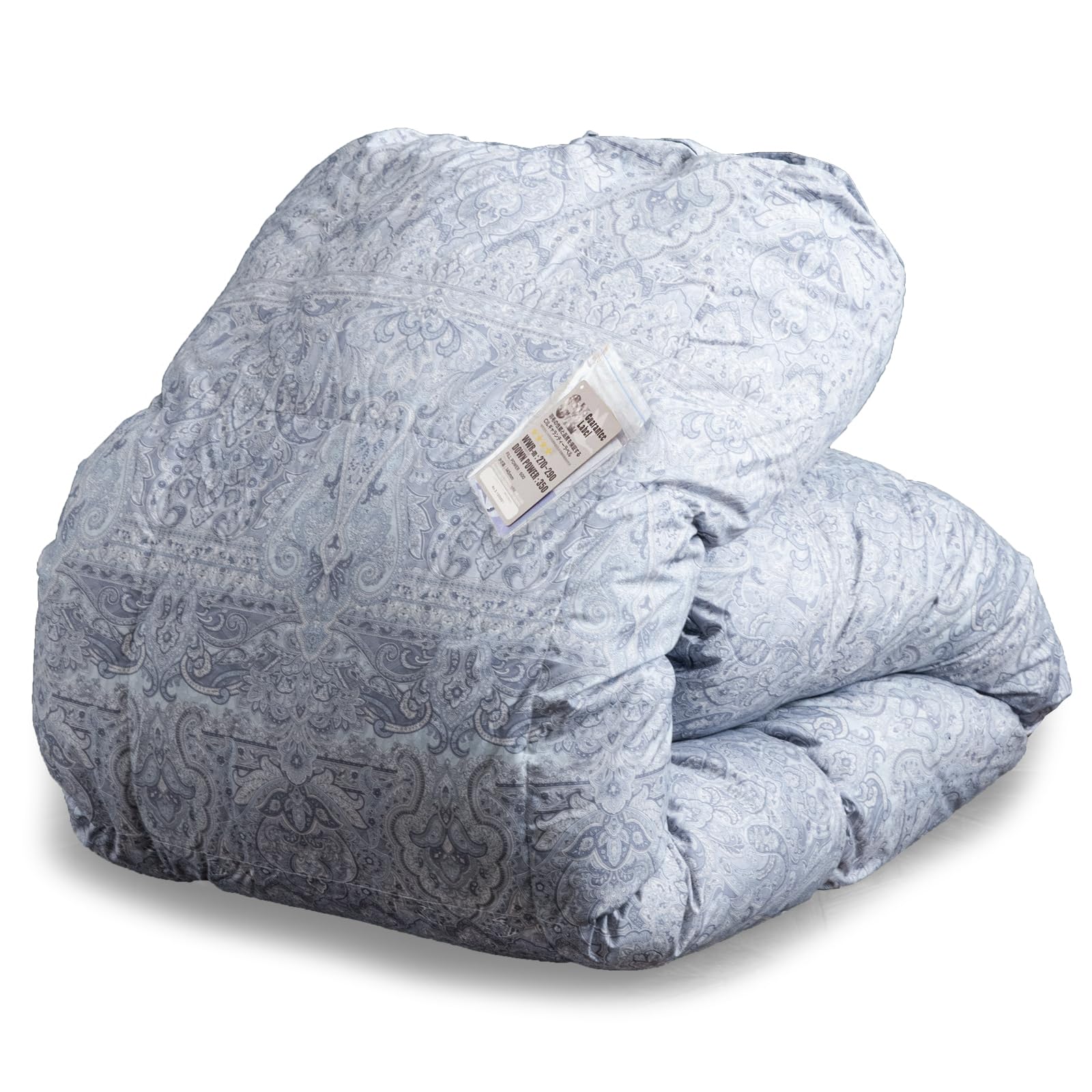 Amazon｜タンスのゲン 羽毛布団 ダブル【コインランドリーで洗える