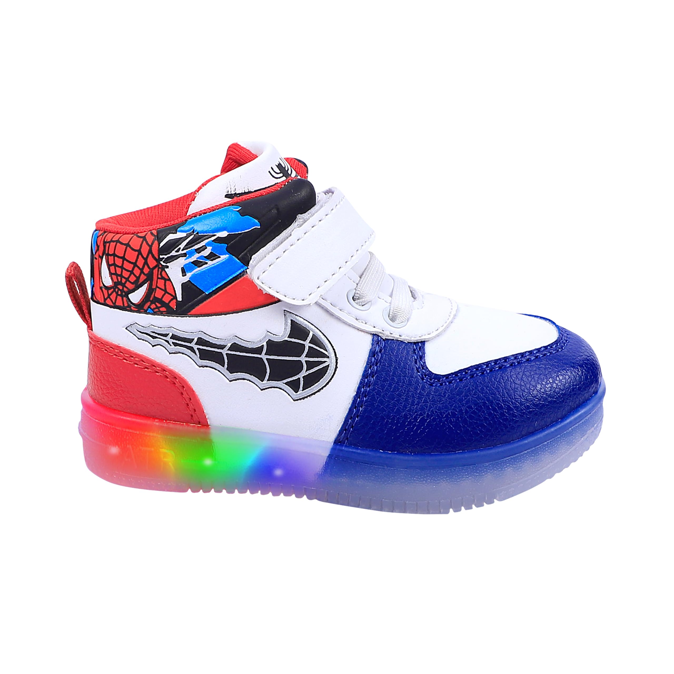 APTUS LTS-5 Kids PVC Stylish Lightning Shoes | Upper Rexin | Sports Shoes for Kids(R. Blue & Red, 12-18M) (B0D9HH8328) Amazon Price History, Amazon Price Tracker