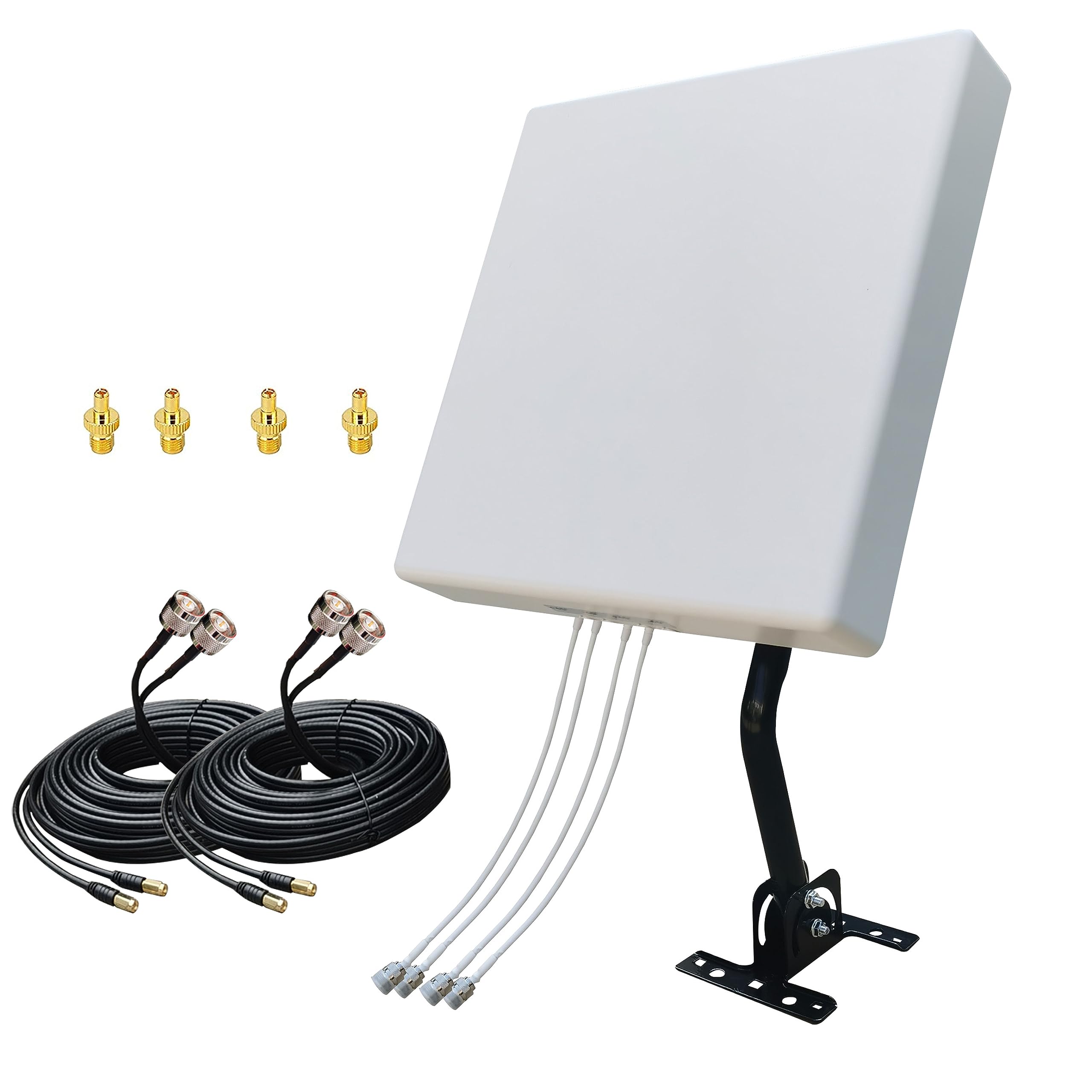MIMO 4x4 Panel External Antennas Kit for 4G LTE/5G Hotspots