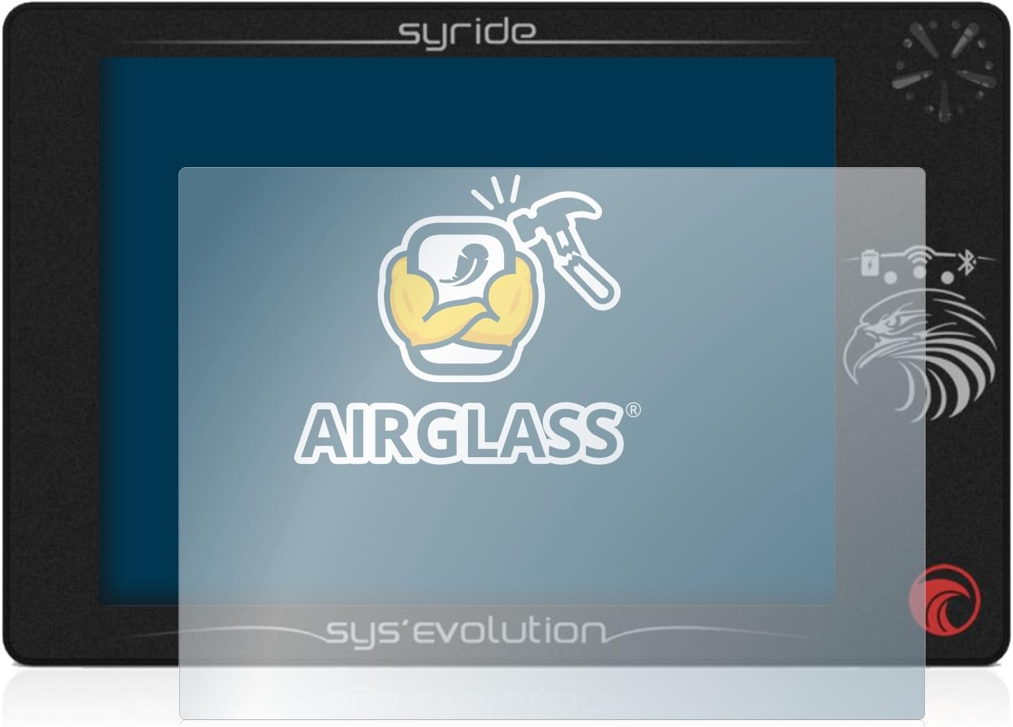 2x Antiriflesso Pellicola Protettiva Opaca per Syride Sys'Evolution