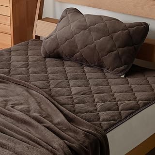 Iris Plaza Milky Touch Bedding Pad, Mesmerizing Touch Feel, Machine Washable, Warmth Keep, Reliable, Low Formaldehyde, Ant...