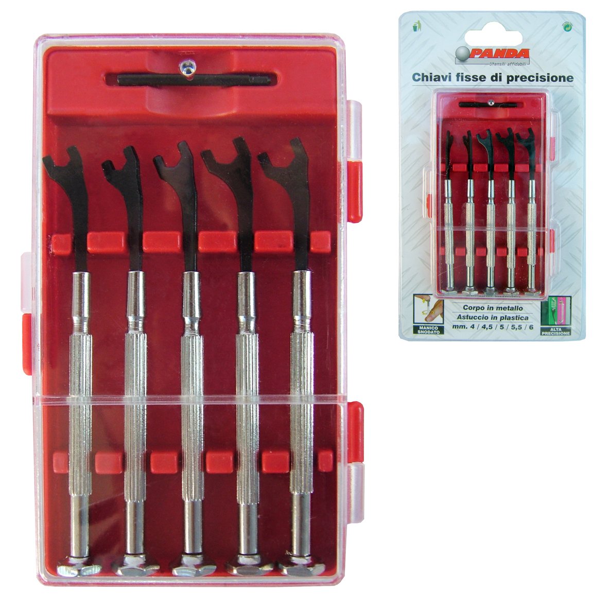 Chiavi Fisse Di Precisione - Con Lama In Acciaio Brunito E Estremità Girevole - Ideali Per Lavori Di Precisione - Foto 11