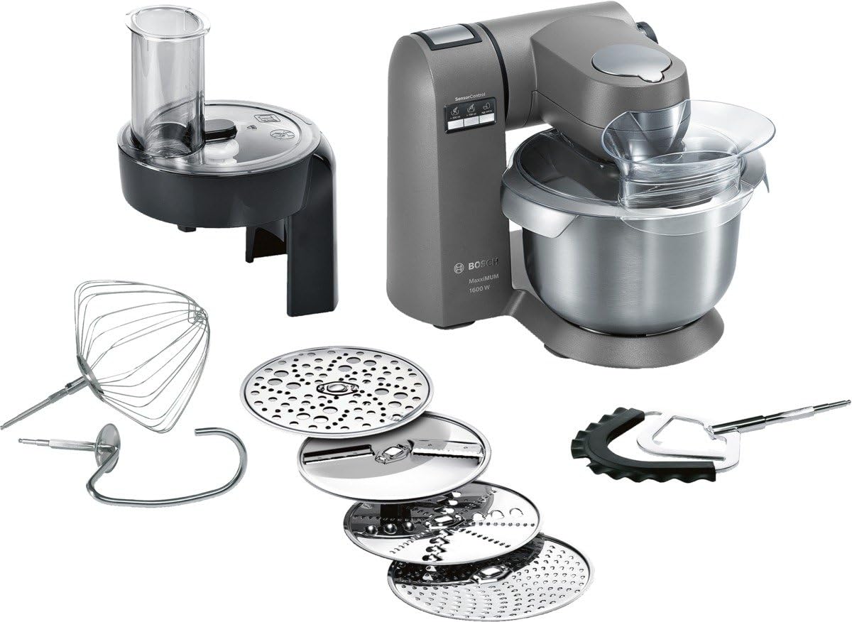 Bosch MaxxiMUM MUMX30GX - food processor - 1600 W - granite gray