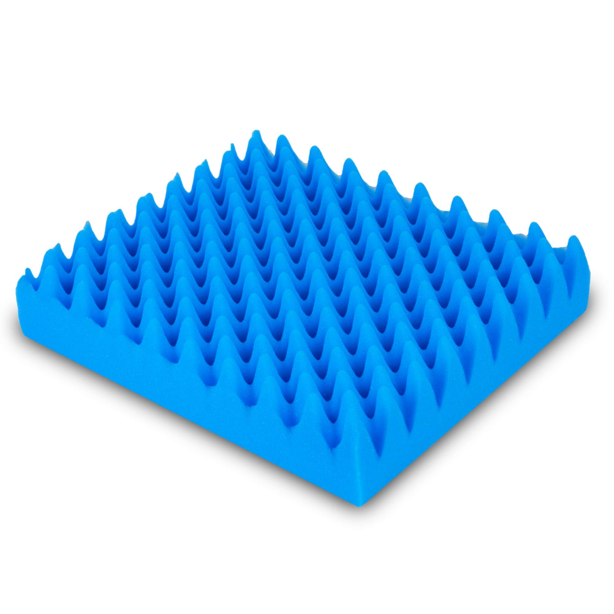 Buy Pivit Convoluted Foam Chair Cushion 18" x 16" x 2" Blue Thick