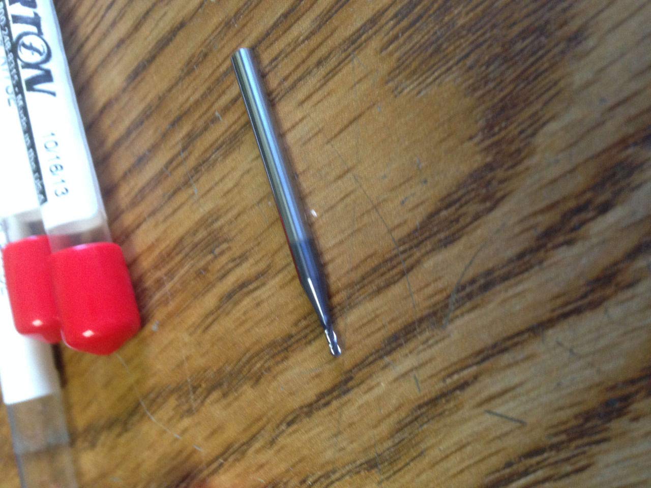 21/64" Ball Carbide End Mill, TiCN Coated, 4 Flute, 30° Helix | RE11921 For Precision Milling