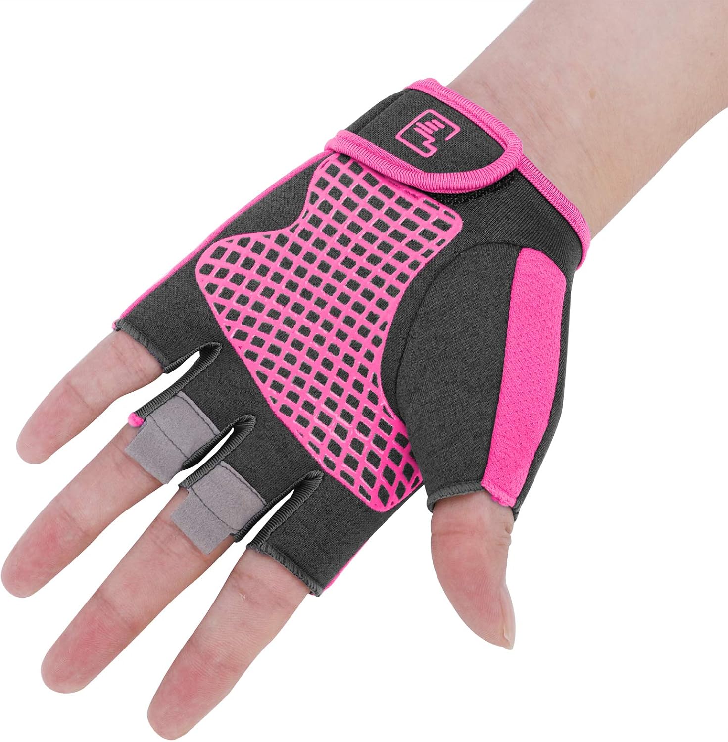 Biking Gloves Kids Boys Girls Cycling Exercise Gloves Half Finger Fingerless Gloves Child Motor Bike Riding Anti-Slip Weight Lifting Bike Workout Climbing Bicycle Gloves Gym Skate Gloves (Pink) : Clothing, Shoes & Jewelry