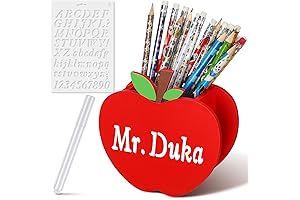 Sinmoe Apple Desk Pencil Holder - A Teacher's Delight