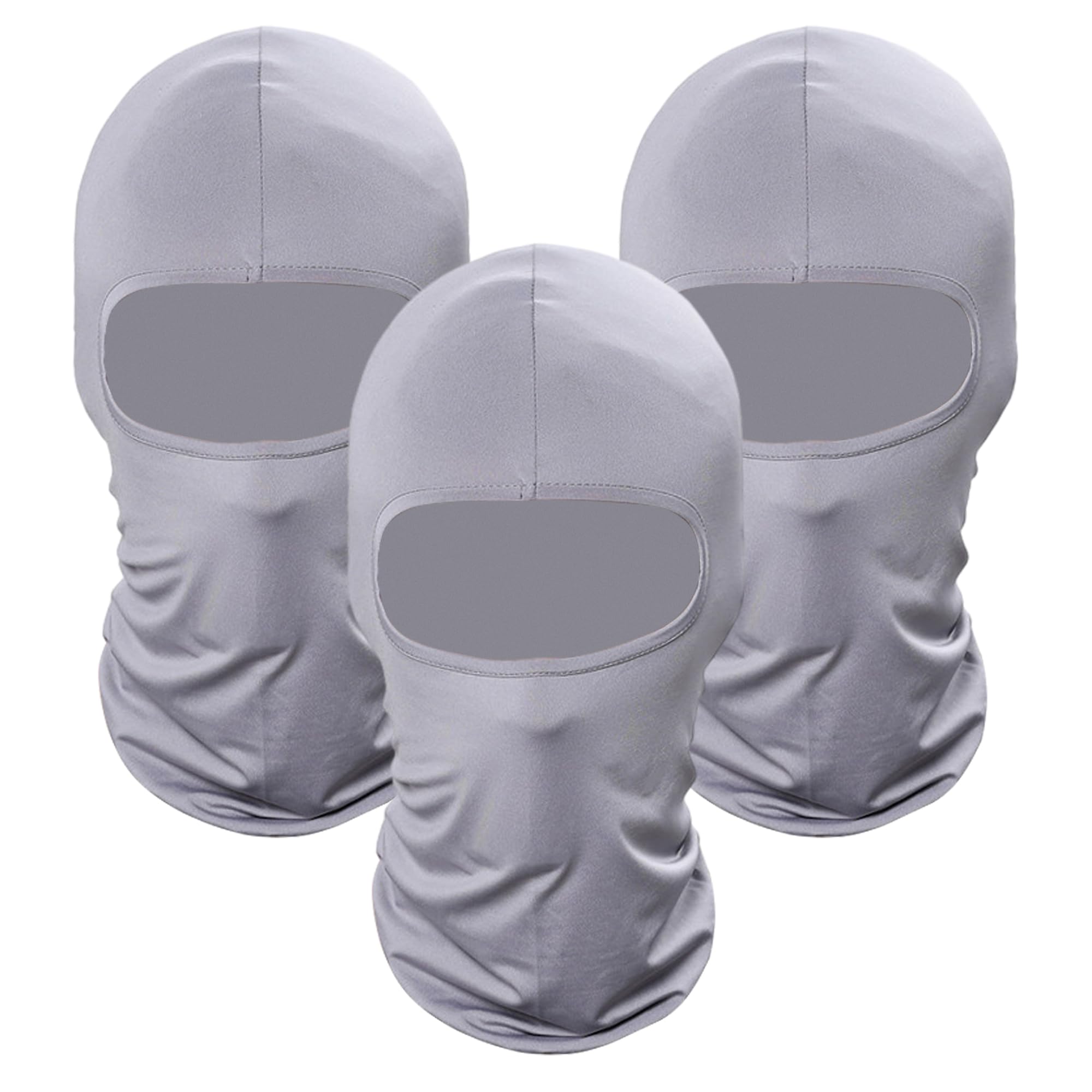 Pukavt 1-5 Pack Balaclava Face Mask, Ski Mask for Men Women, UV Protection Windproof Scarf for Motorcycle Snowboard Cycling