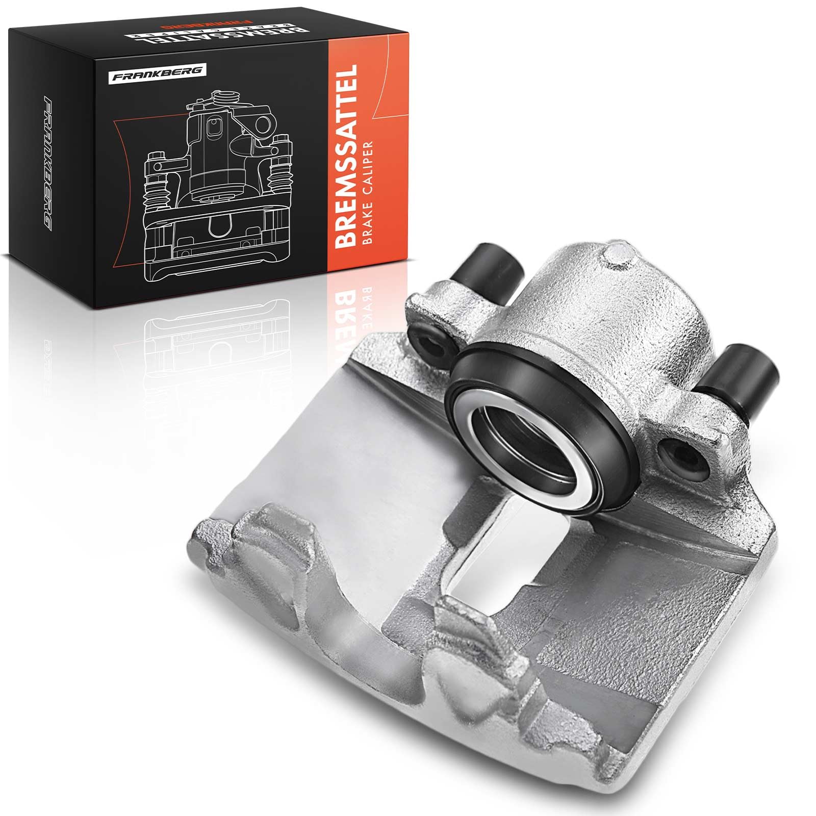 Frankberg Bremssattel Bremszange Vorne Links Kompatibel mit Golf Plus Golf V Golf VI P.a.s.s.a.t Fabia II Fabia III A3 O.c.t.a.v.i.a II Leon C.a.d.d.y III Replace# 1K0615123E