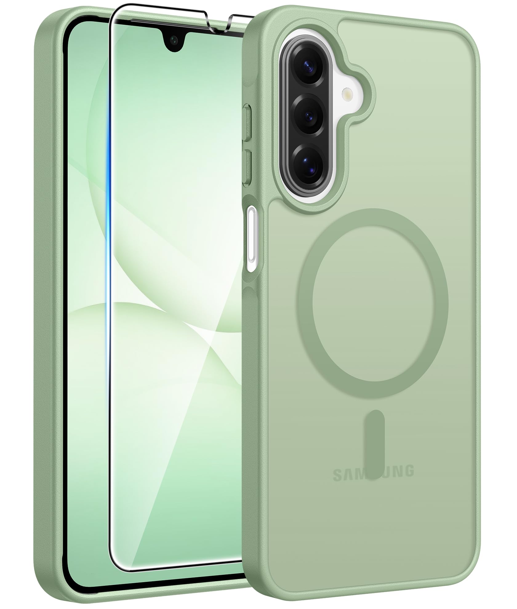 FNTCASE for Galaxy A17/A16 5G Phone Case, Fit for Magsafe, Screen Protector