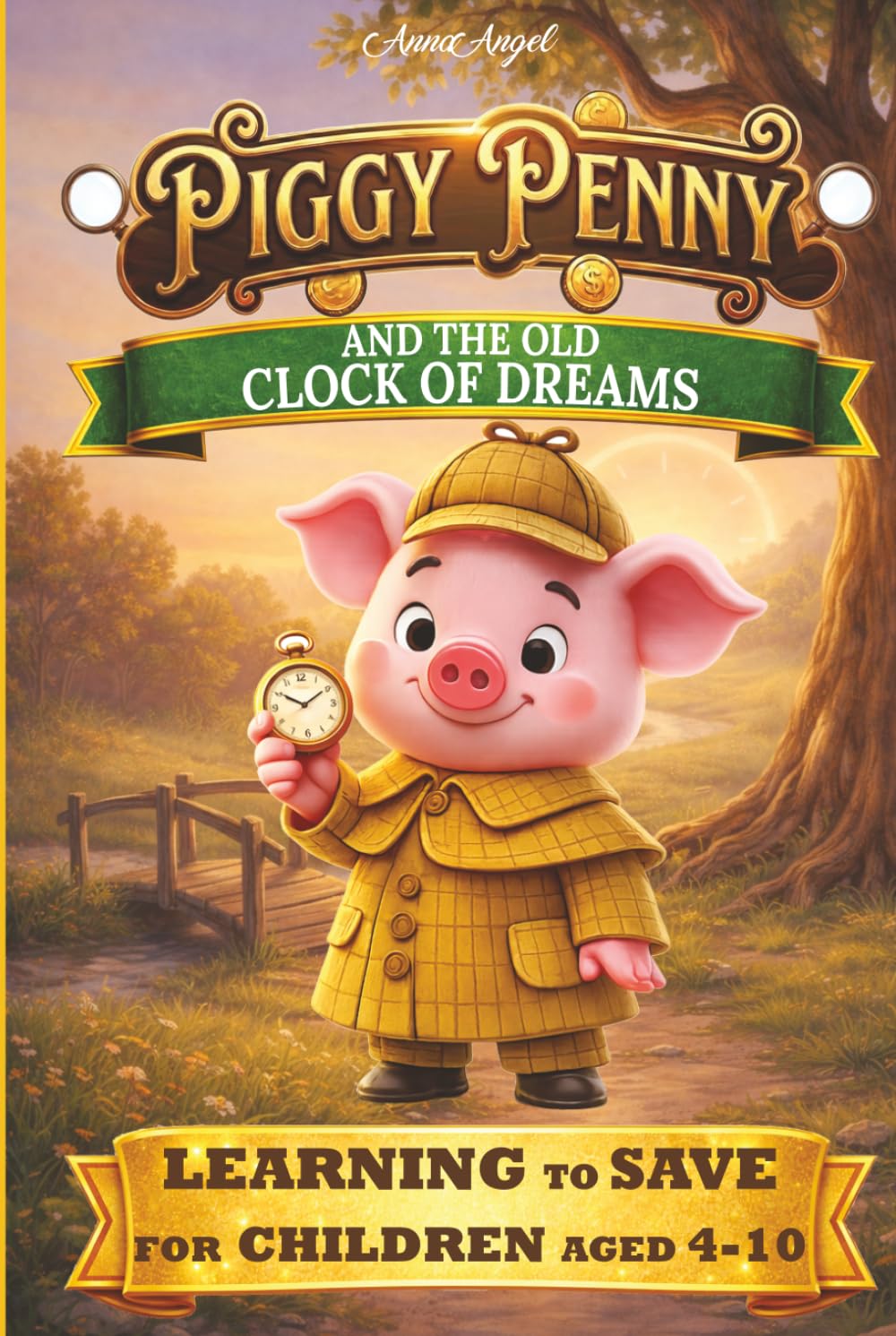 Piggy Penny and the Old Clock of Dreams: A Magical Children's Story About Patience, Dreams and Making Wise Choices (Piggy Penny – Budget Edition)