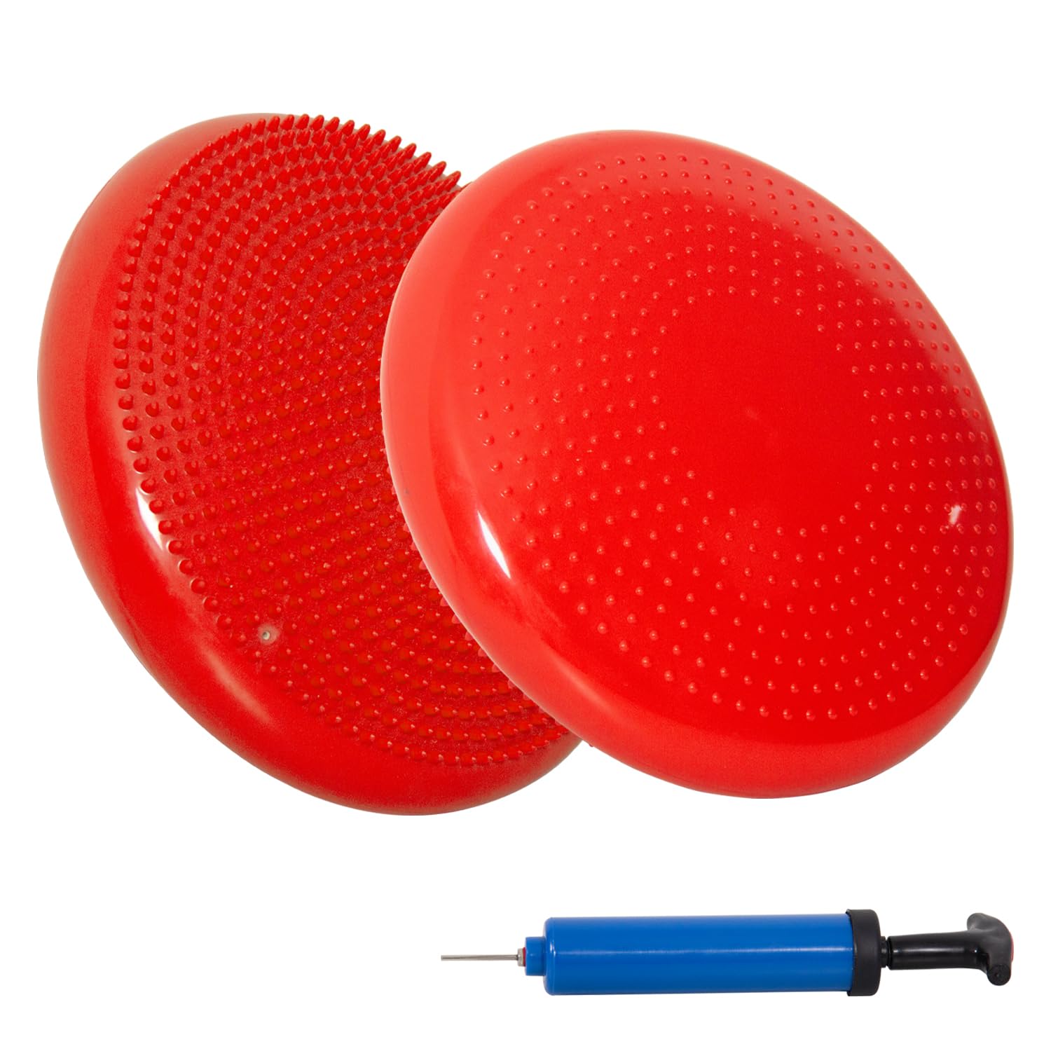GISCO Balance Stability Disc Cushion | Air Stability Wobble Cushion| Exercise Balance Stability Trainer Balance Board, Core Trainer for Balance Exercising (Red) (B0CSG4R1QG) Amazon Price History, Amazon Price Tracker