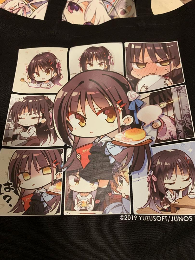 ゆずソフト 喫茶ステラと死神の蝶 四季ナツメ トートバッグ ゆずソフト 喫茶ステラと死神の蝶 コミケ c106 四季ナツメ