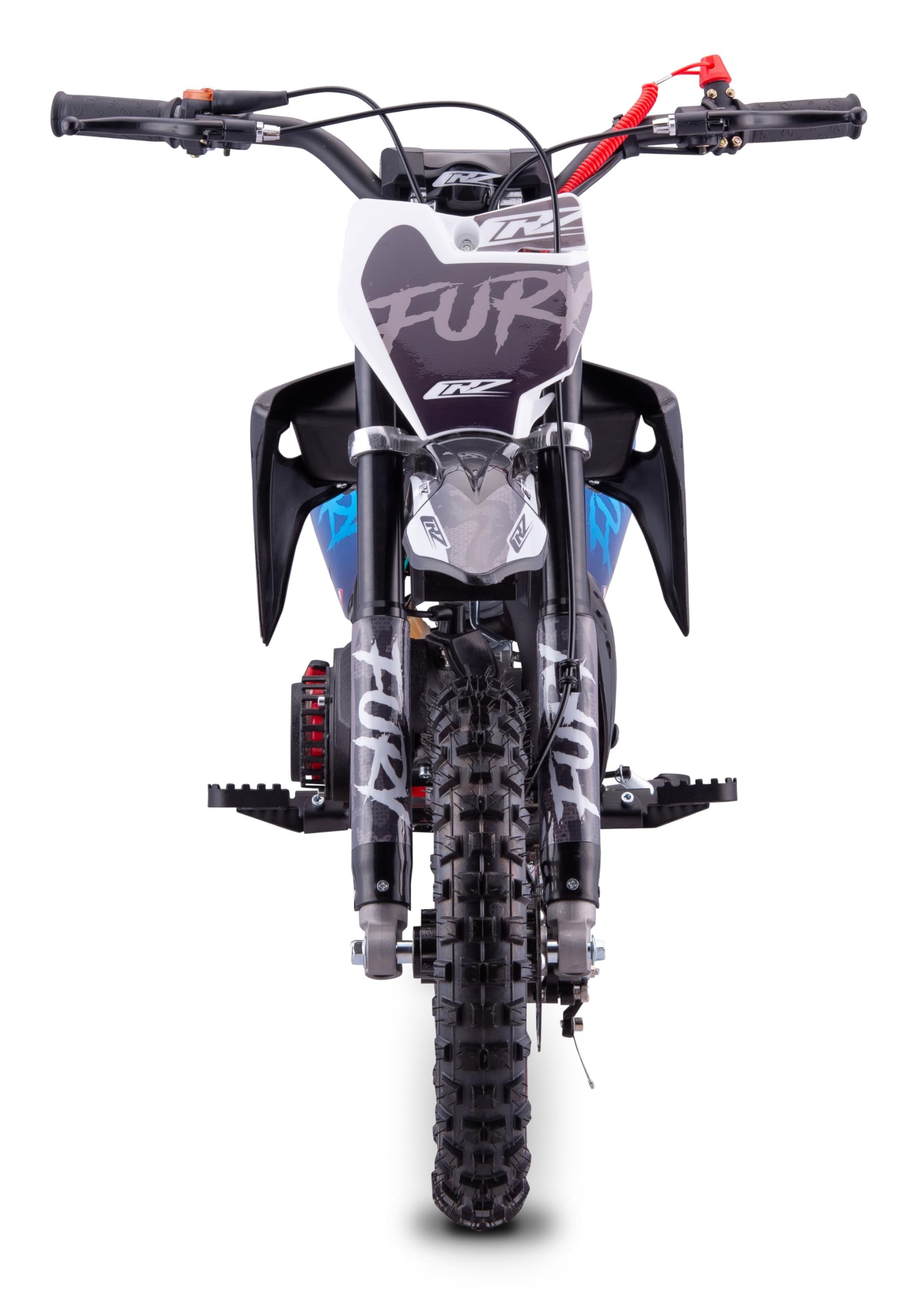 Pocket Bike CRZ Fury Double Pot 49cc 2T 10"/12" - Bleu