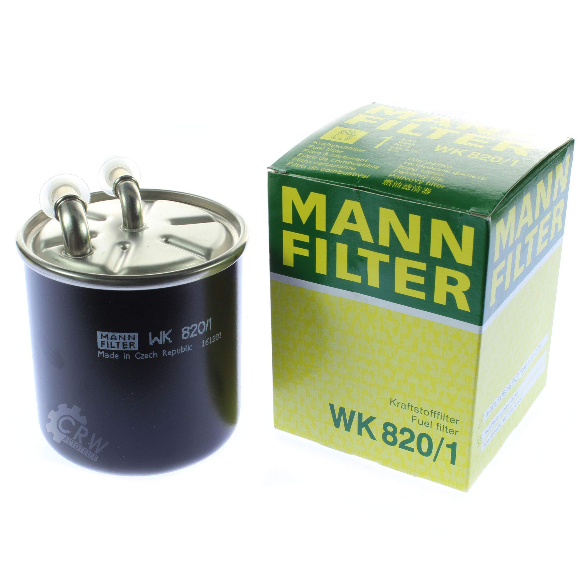 Paquete de inspección Kit de mantenimiento de filtros con filtro de aceite HU 718/1 k, filtro de aire C 42 192/1, filtro de combustible WK 820/1, filtro de habitáculo CUK 3540, tornillo de