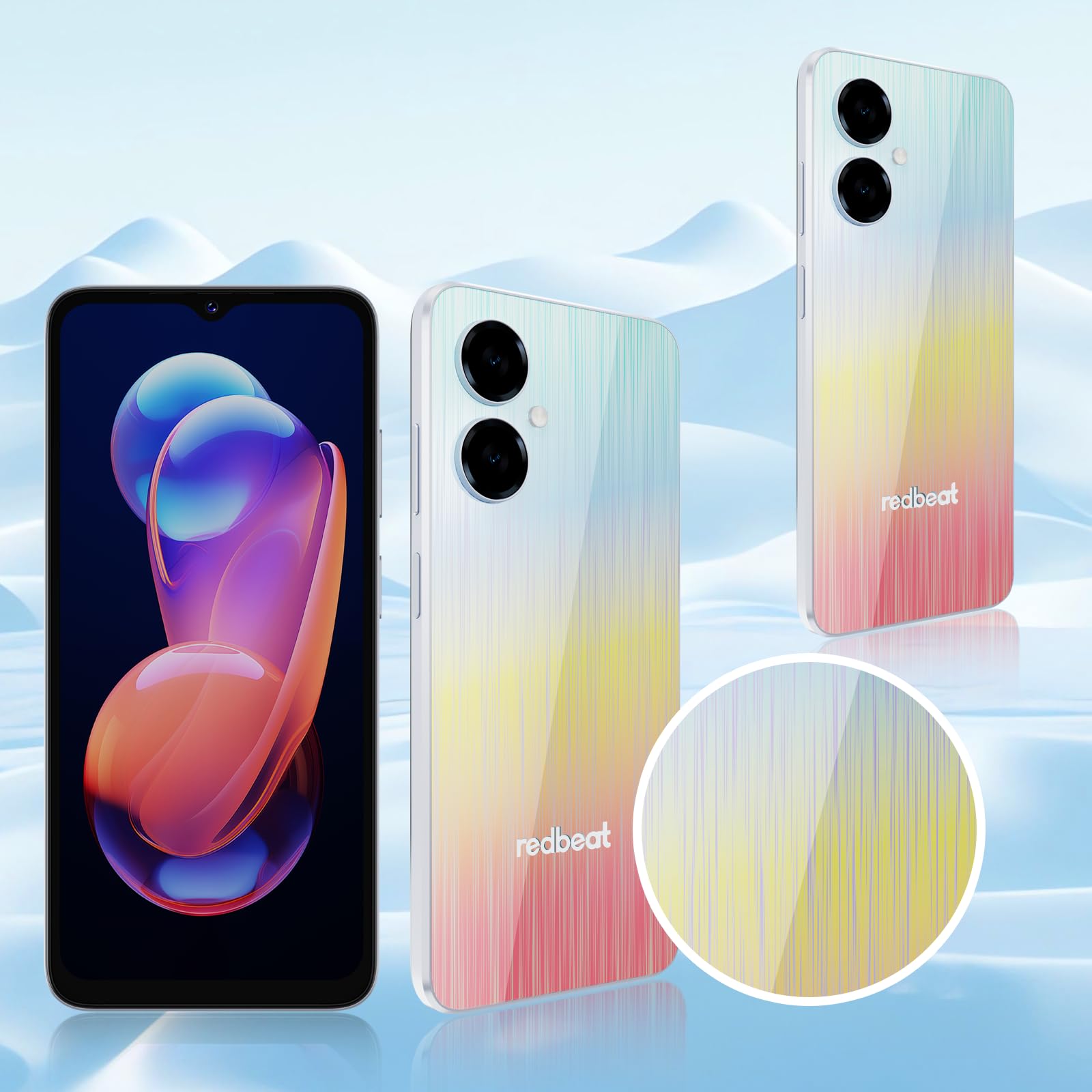 redbeat D5 3GB RAM 128GB スマートフォン