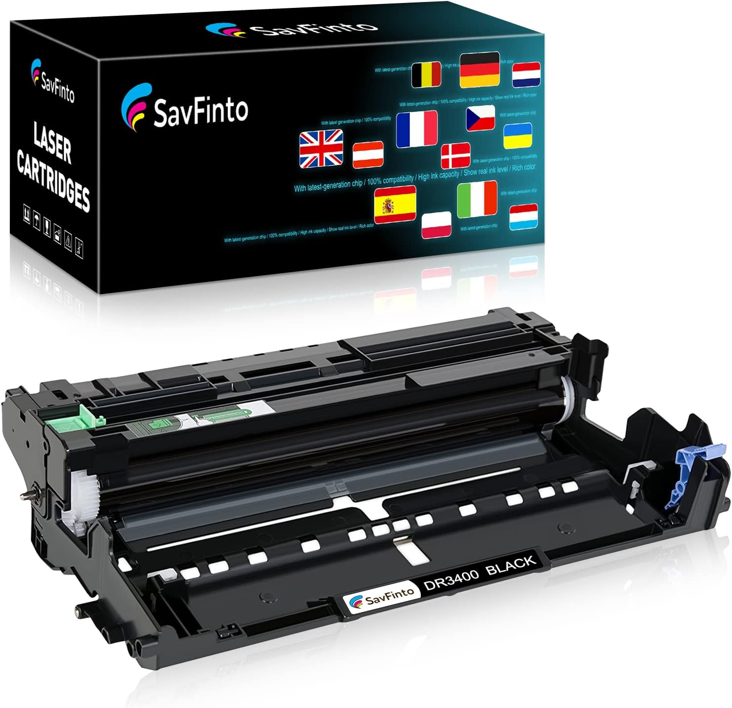 SavFinto DR3400 Drum Unit Compatibel for Brother DR3400 Drum for