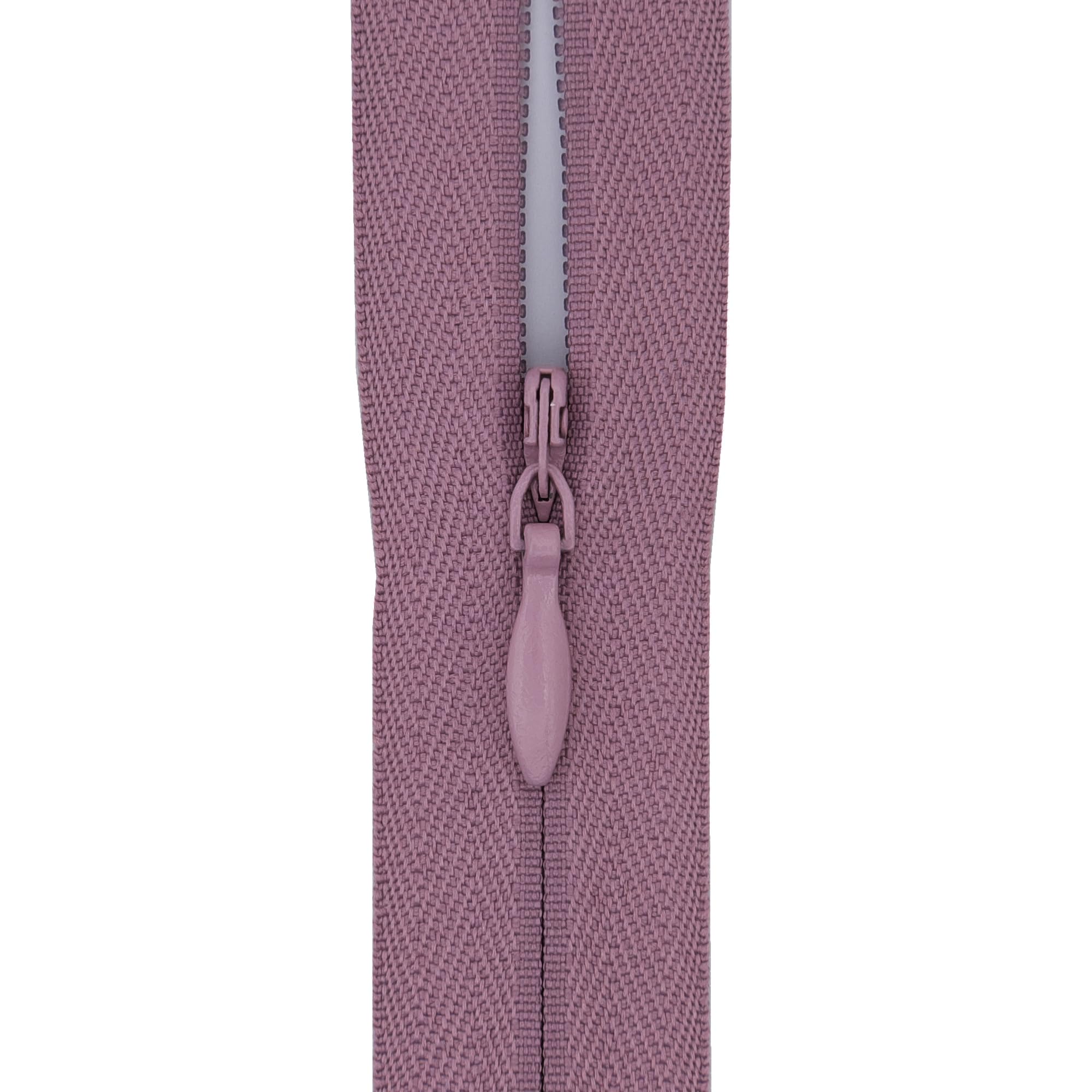 #3 Invisible Zips, 2 Pack, 14 Inch, Dusty Lavender Pink