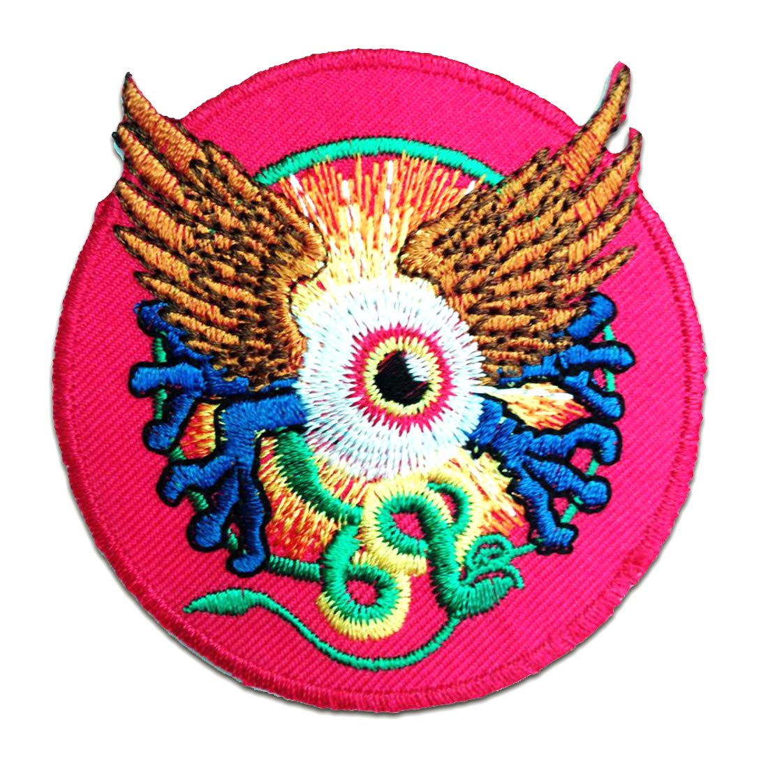 cuore amore - Toppe termoadesive Patch Toppa ricamate, misura: 7,5 x 7,5 cm