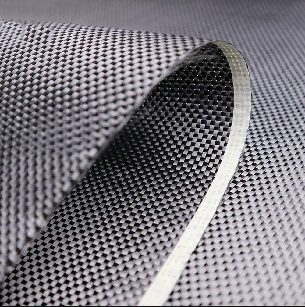 Carbon Fiber Fabric Cloth 220g/m² (19.7inch x39.37inch)-plain-50cmx100cm