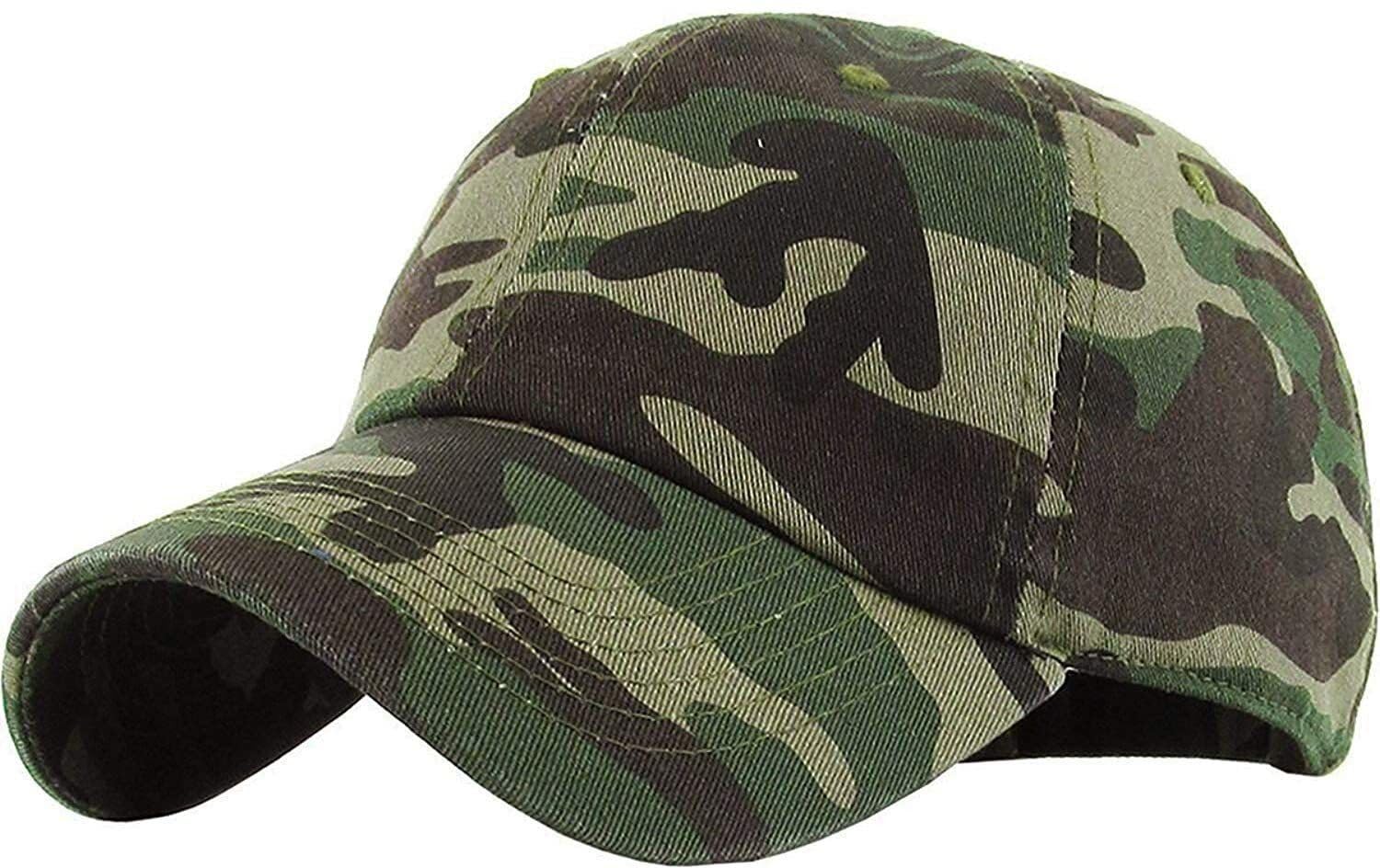 Cap for Men & Women Classic Style Hat Breathable Cotton Hat for Casual Wear, Sports, Travel, Summer Unisex Outdoor Cap (Army,1 PLN 1) Multicolour-image-8
