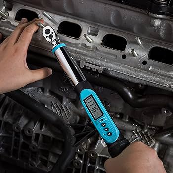 Tak★ DURATECH 1/4 Inch Drive Digital Torque Wrench (4.4-22 ft-lbs