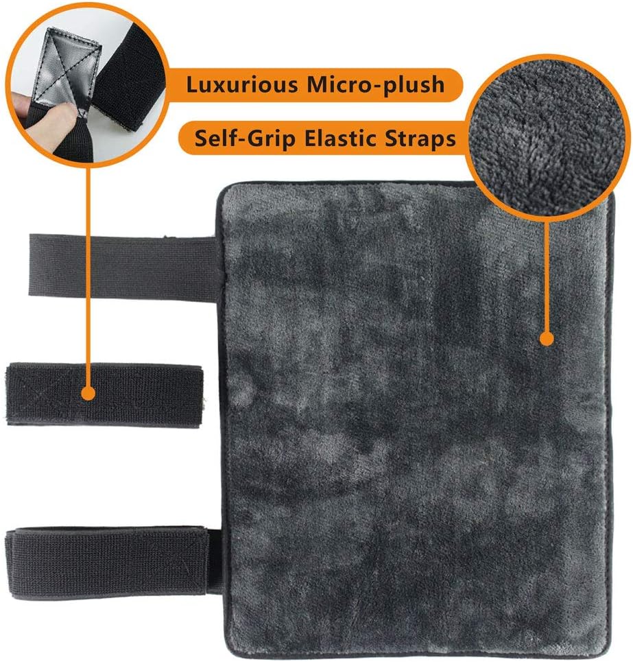 Creatrill Large Heating pad with Wrap for Shoulder, Hip, Back, Knee, Hot Therapy Heated Brace for Menstrual Cramp, Injuries, Arthritis, Tendonitis, Stiff Joints, Muscles Pain Relief