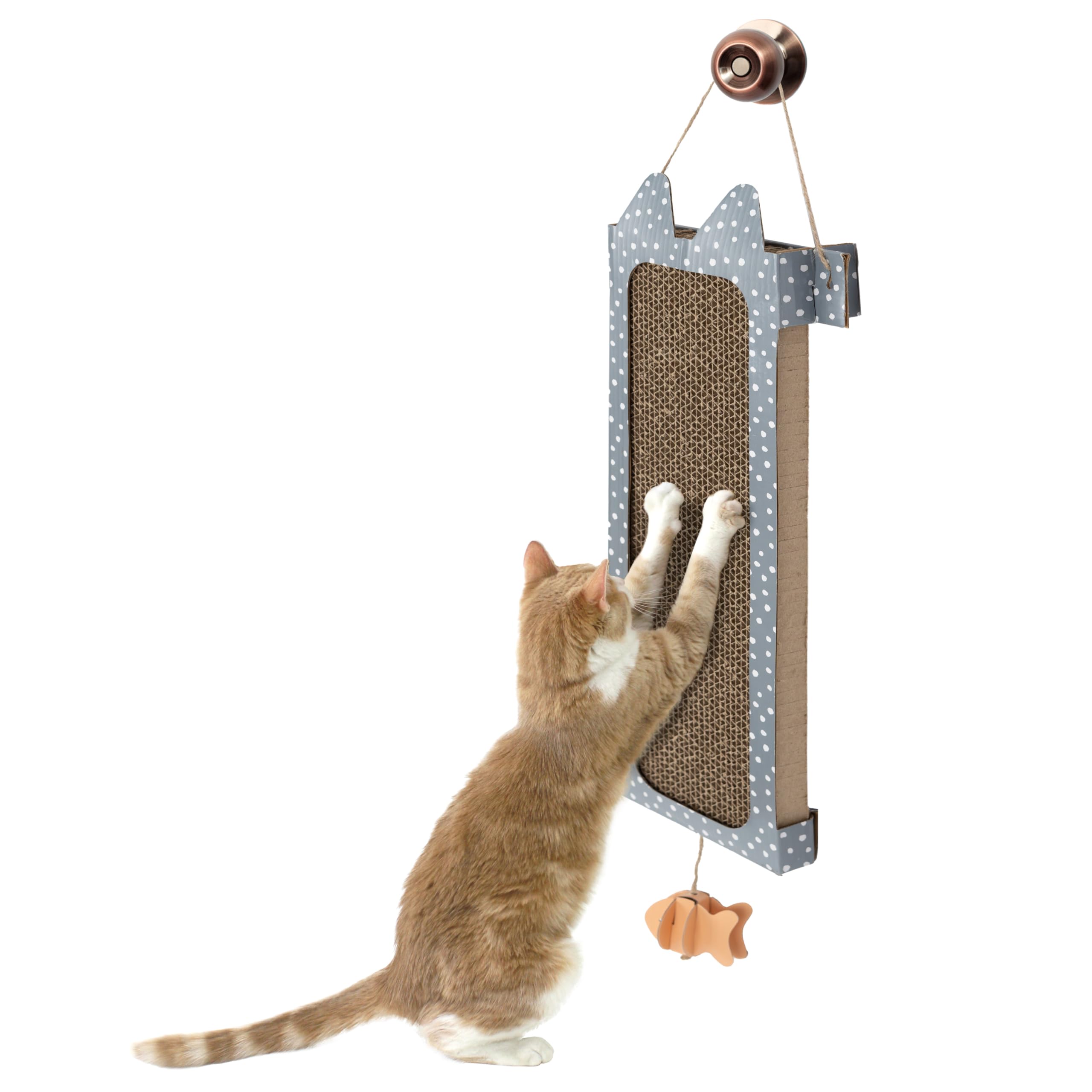 Kitty City Reversible/Double Use Hanging Scratcher 3-Pk