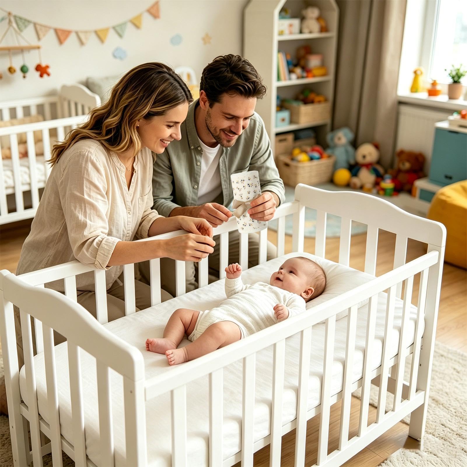 Paracolpi anti-da Set da 4 Pezzi Antie Anticollisione | Protezioni per sponde per dentizione bambini per Box Mobili Asilo Viaggi Quotidiani Appartamento