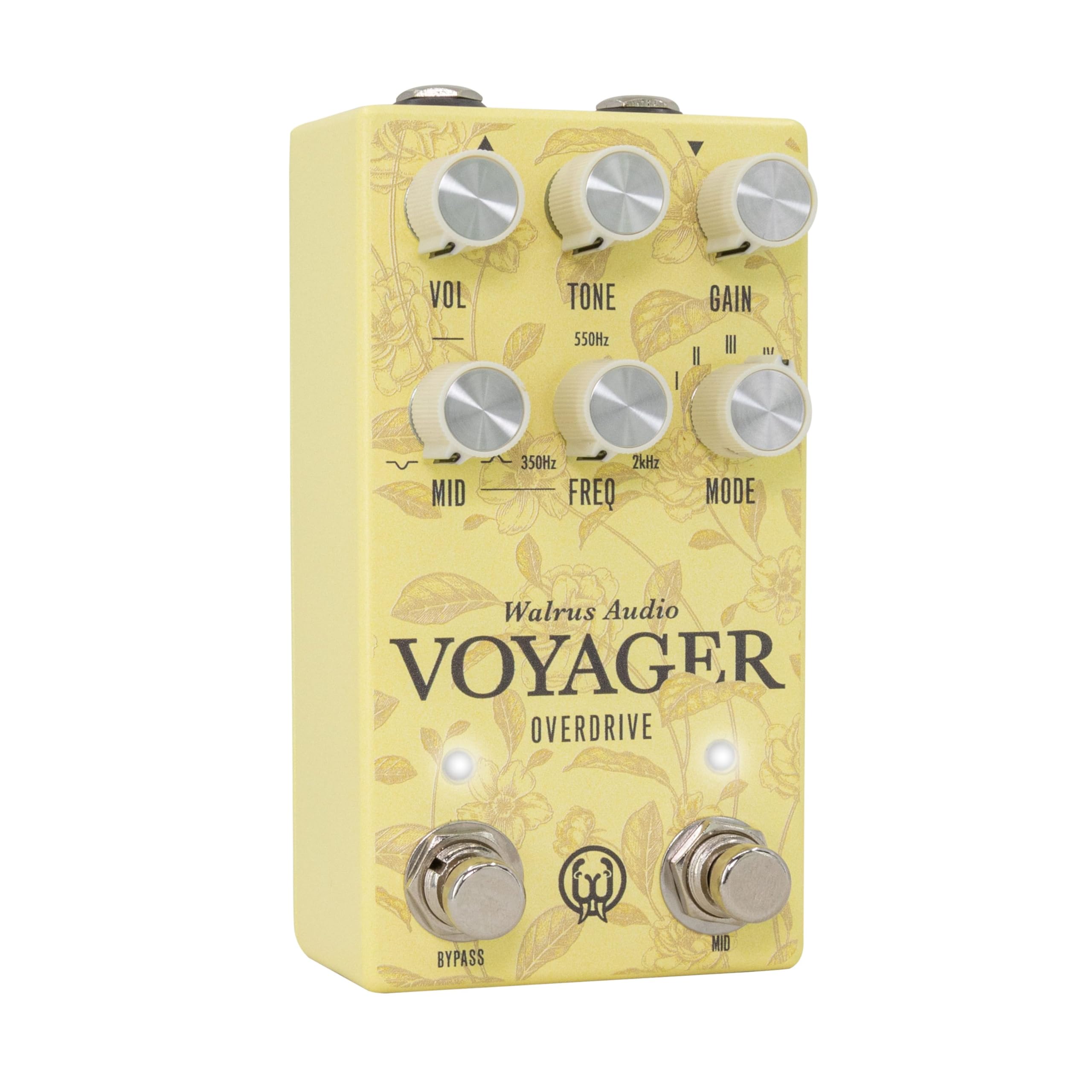 Walrus Audio Voyager MKII Overdrive Pedal - Floral