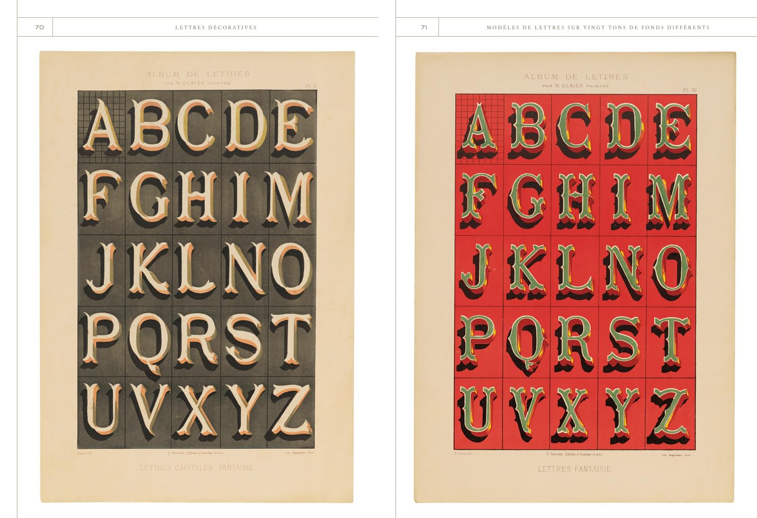 Lettres Décoratives: A Century of French Sign Painters’ Alphabets