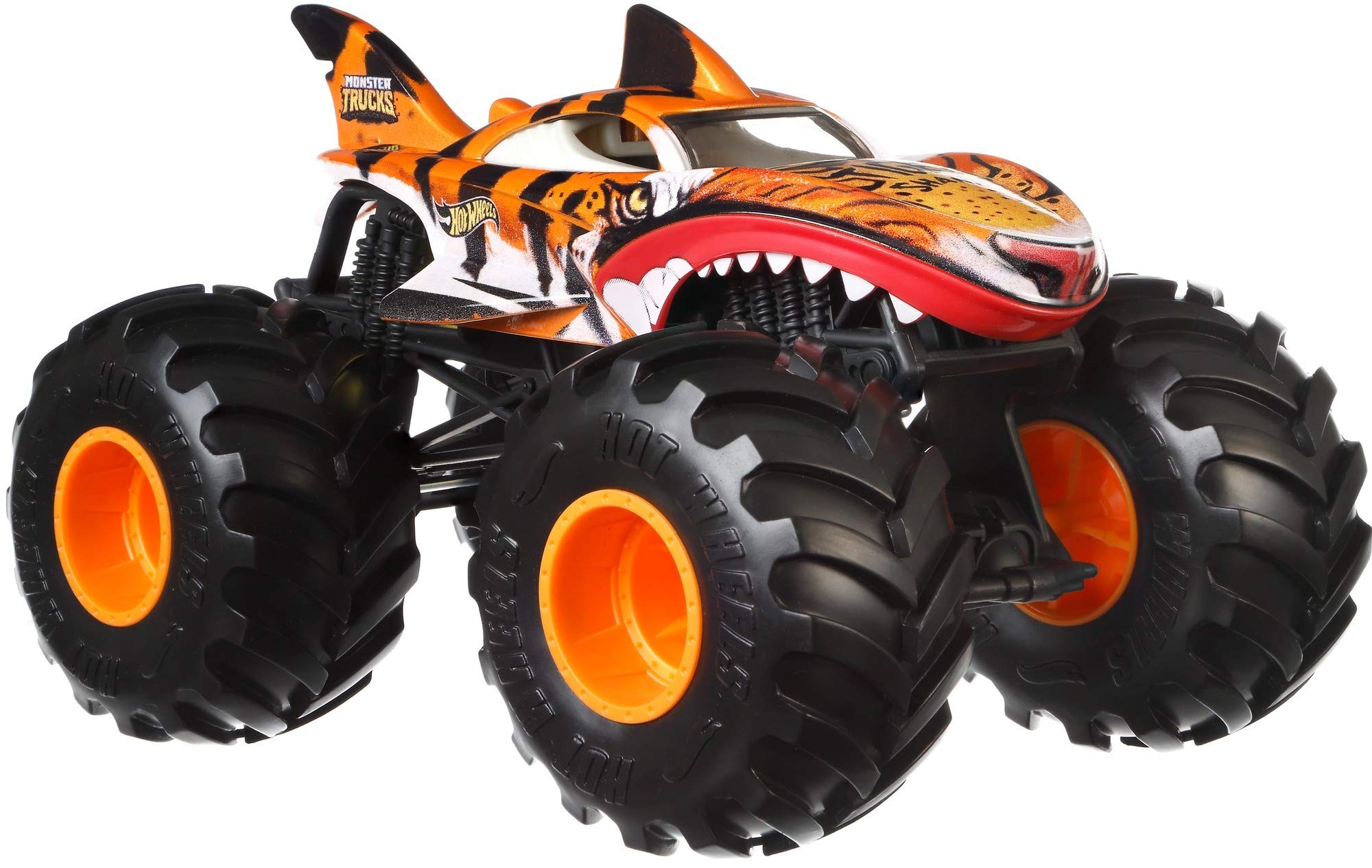 Buy Hot Wheels Monster Trucks Tiger Shark Die cast 1 24 Scale Vehicle 