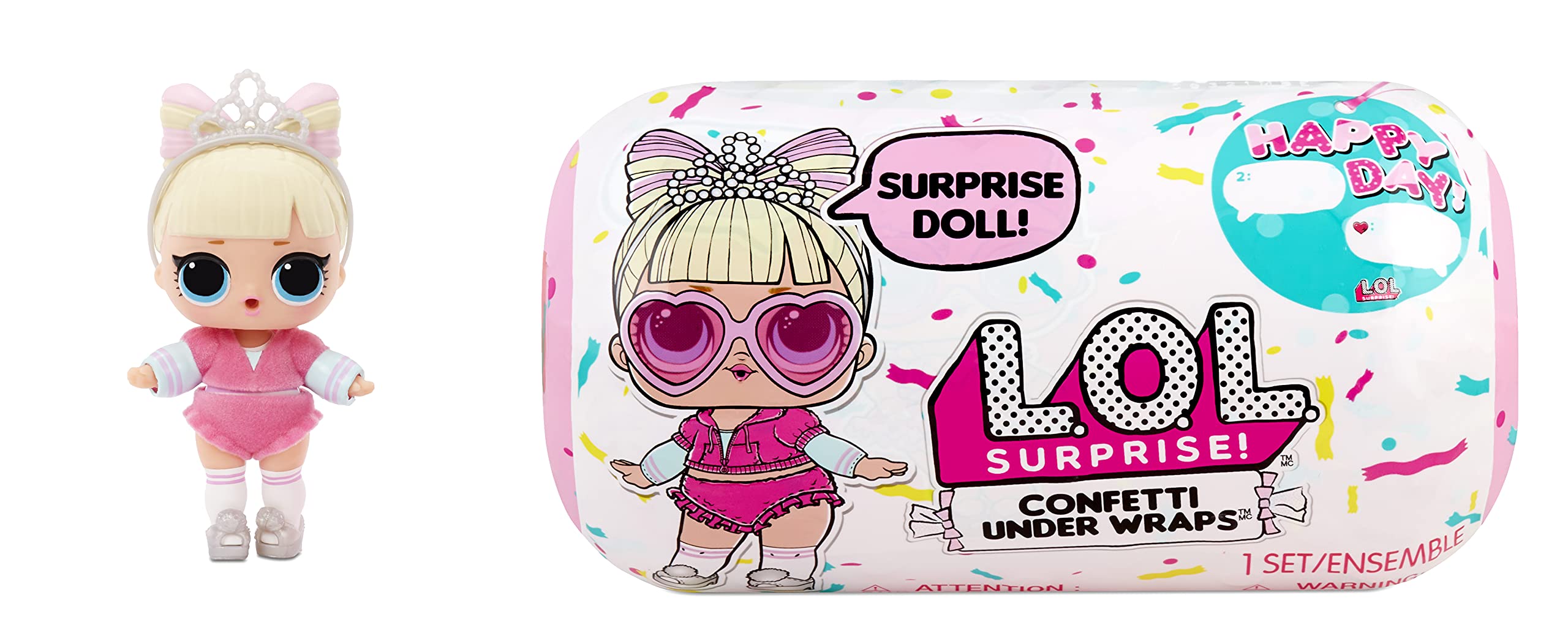 Doll Toy Costo Lol Surprise Under Wraps Surprise Confetti Pop