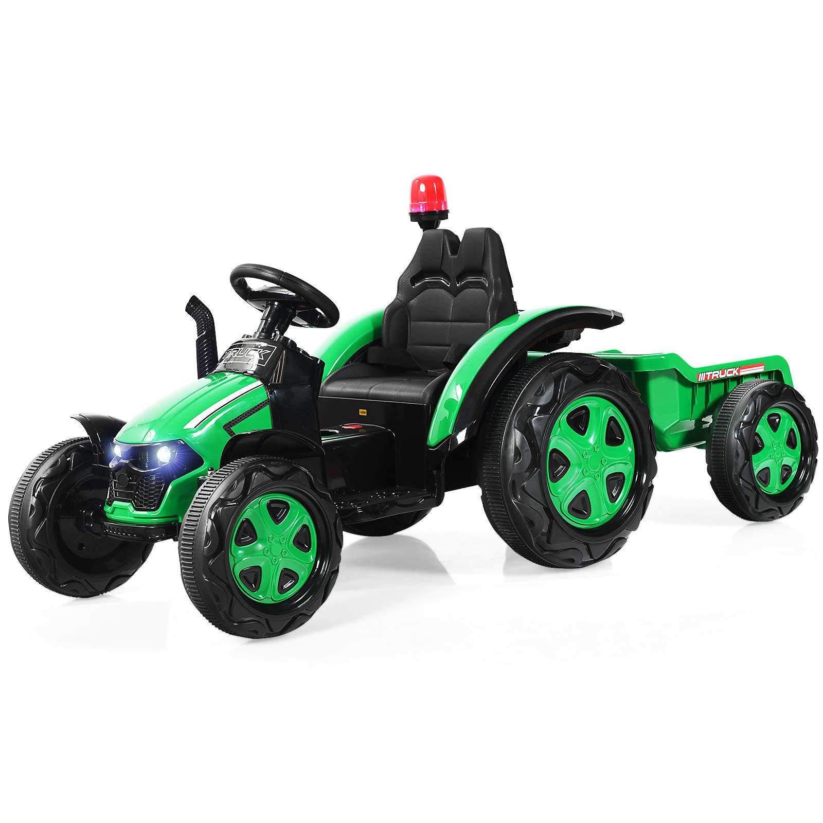 Buy INFANS 12V Kids Ride on Car Tractor, 2 in 1 Electric Tractor with