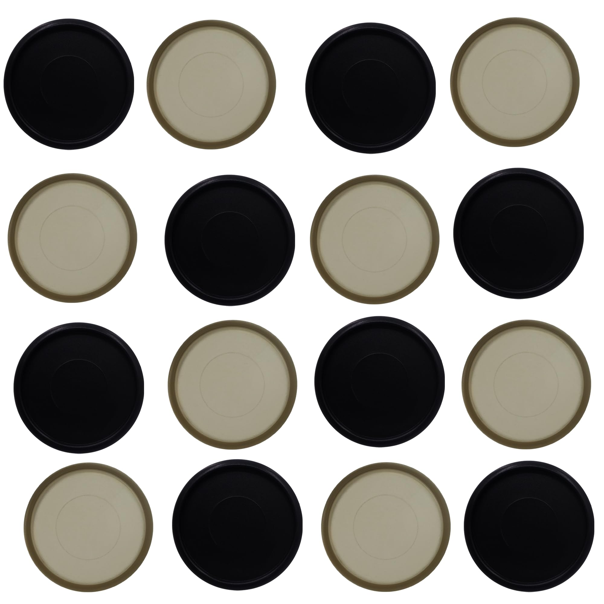 100 Stück Discbound Notizbuch-Discs DIY Planer Zubehör | Black Smoke & Black 18 mm Binderscheibe passend für Tul, Levenger, Arc, Happy Planner, Talia