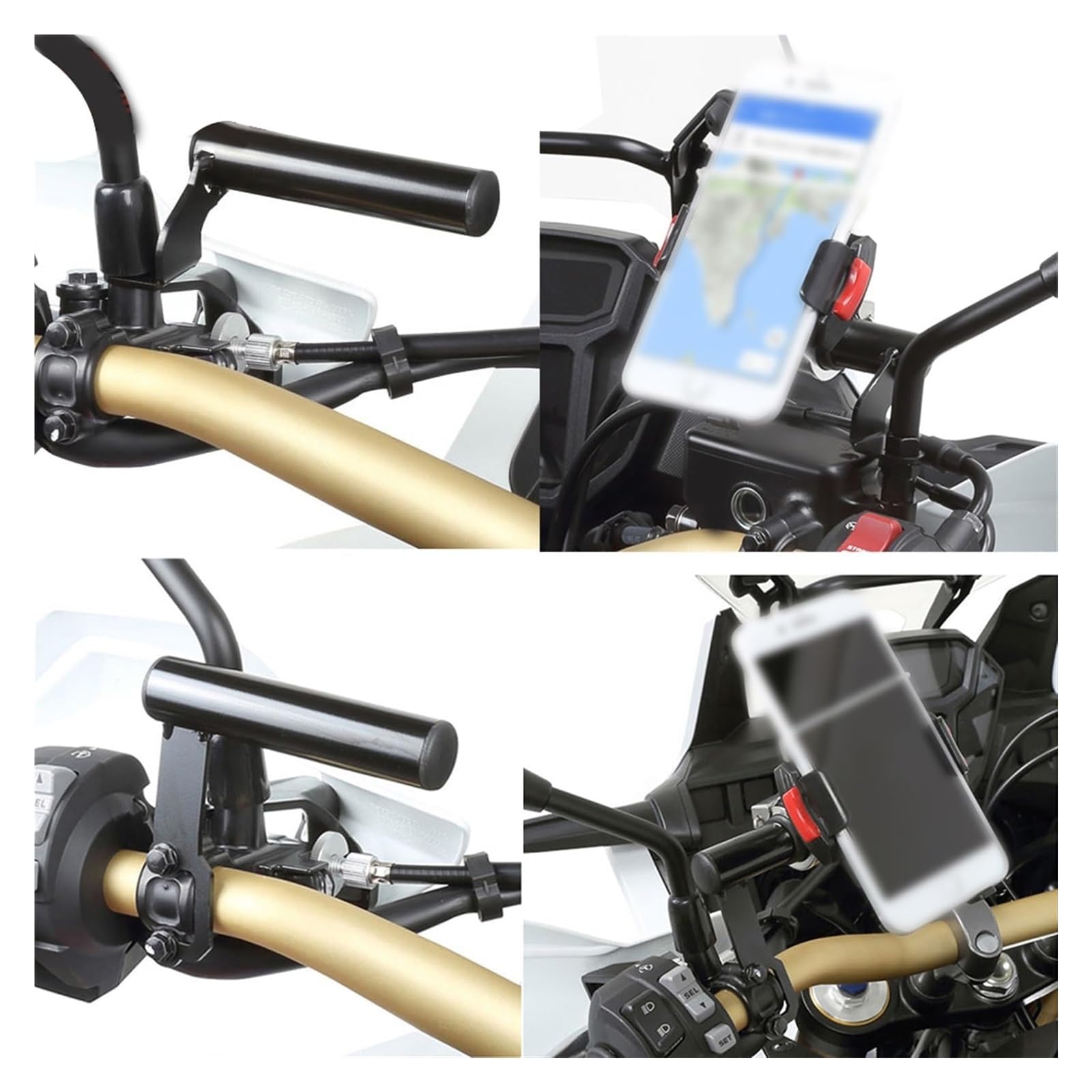 Porta Cellulare Impermeabile Per Y&amaha YZF R6 R3 R1 R15 V3 R25 Y15ZR FZ6 FZ1 XJ6 FZ8 FZ16 FZ25 Supporto Cellulare Navigazione GPS