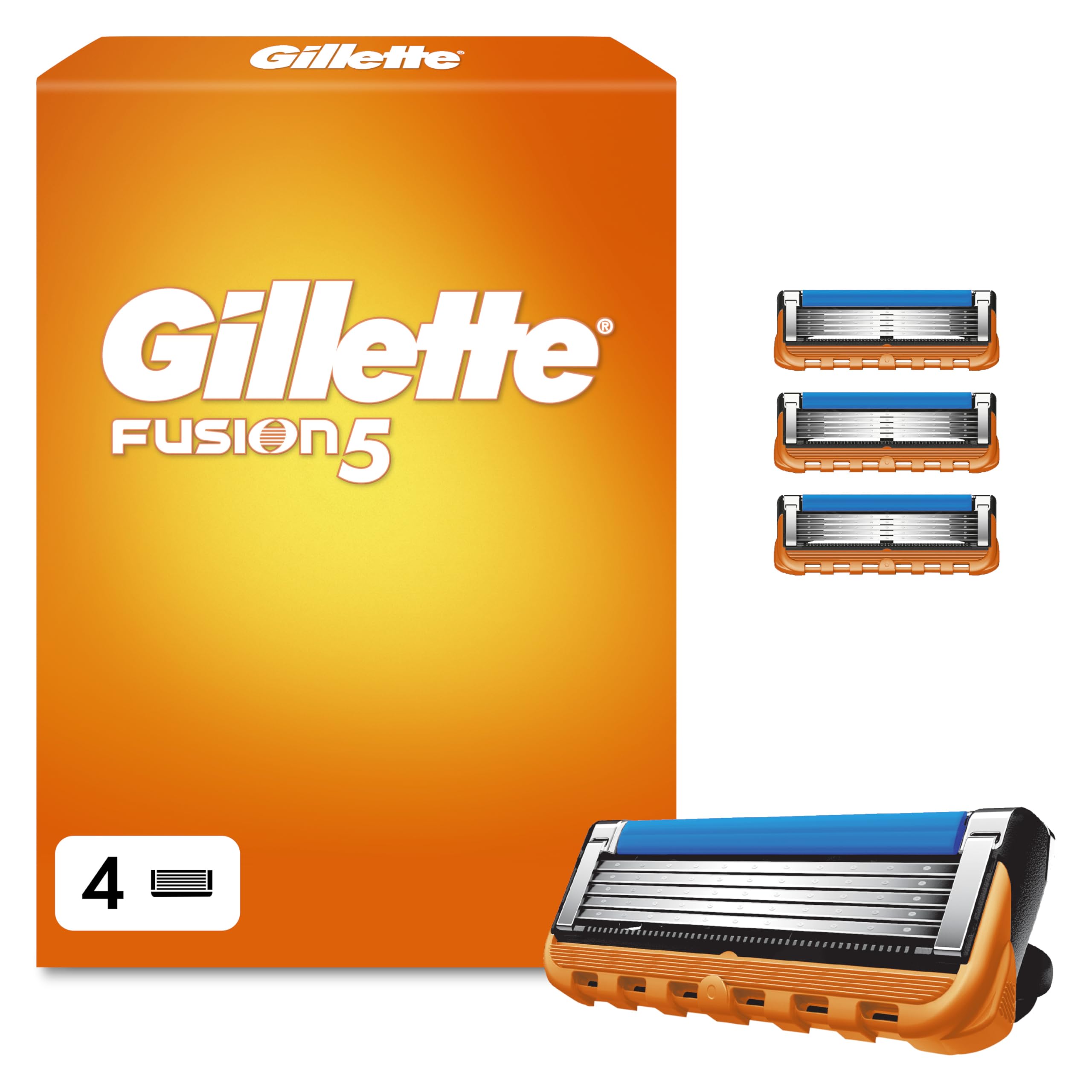 Gillette Fusion5 zamjenske oštrice za brijanje, 4 komada