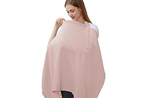Hicoco Soft and Breathable Pink Nursing Cover
