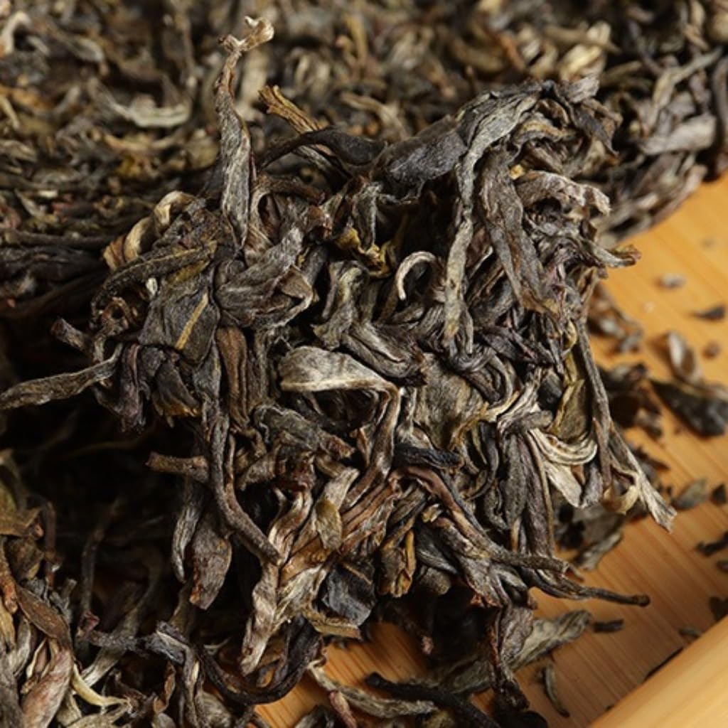 Gâteau De Thé Pu-erh Cru Premium De Collection, Mansong Thé Pu-erh, 357g