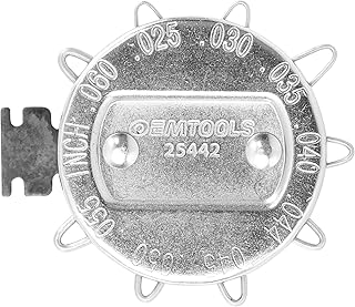 OEMTOOLS 25442 9-Wire Spark Plug Gap Gauge, Essential for Vehicle Engine Efficiency, Precision Measurement, Automotive Maintenance Tool, Spark Plug Gap Tool