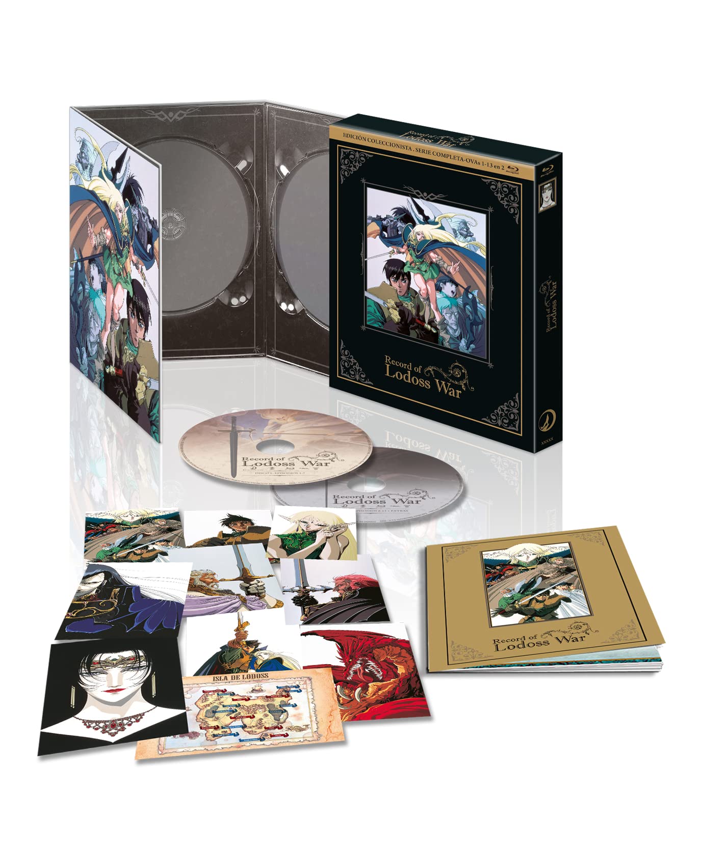 Record of Lodoss War. Edición Digipack Bluray. [Blu-ray]