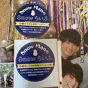 Man 宮舘涼太　渡辺翔太　フェルト SnowMan 宮舘涼太 フェルト アバターの通販 by あだっちゃん's