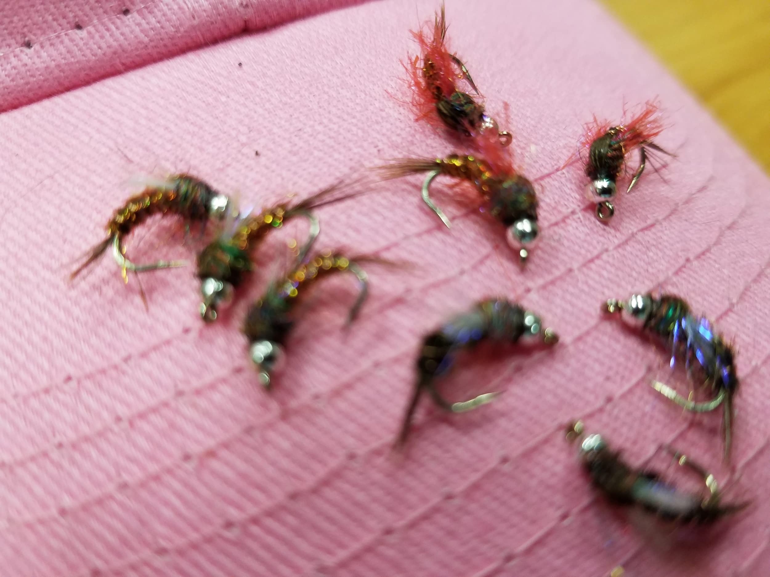 Trigger Nymph Selection, Tungsten Trigger Nymph Selection - 12 Flies #16 Selection