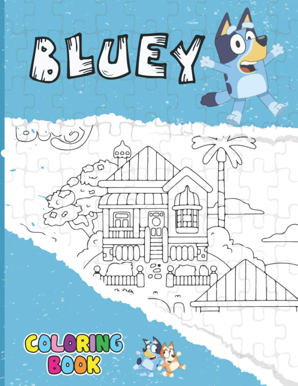 Buy bluey | Coloring Book: Great Coloring Pages Illustrations High ...